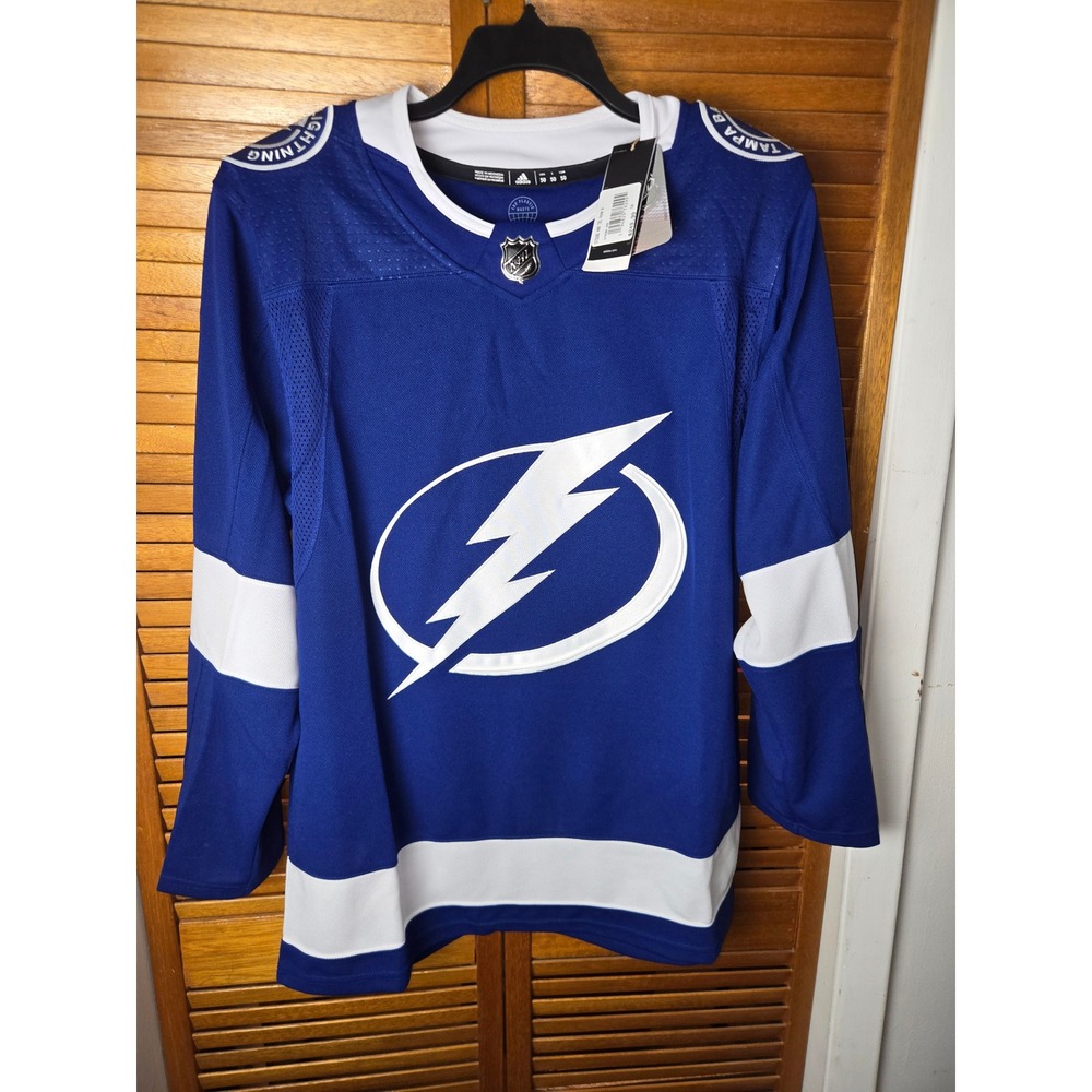 Adidas Tampa Bay Lightning Authentic Home Jersey Size 50